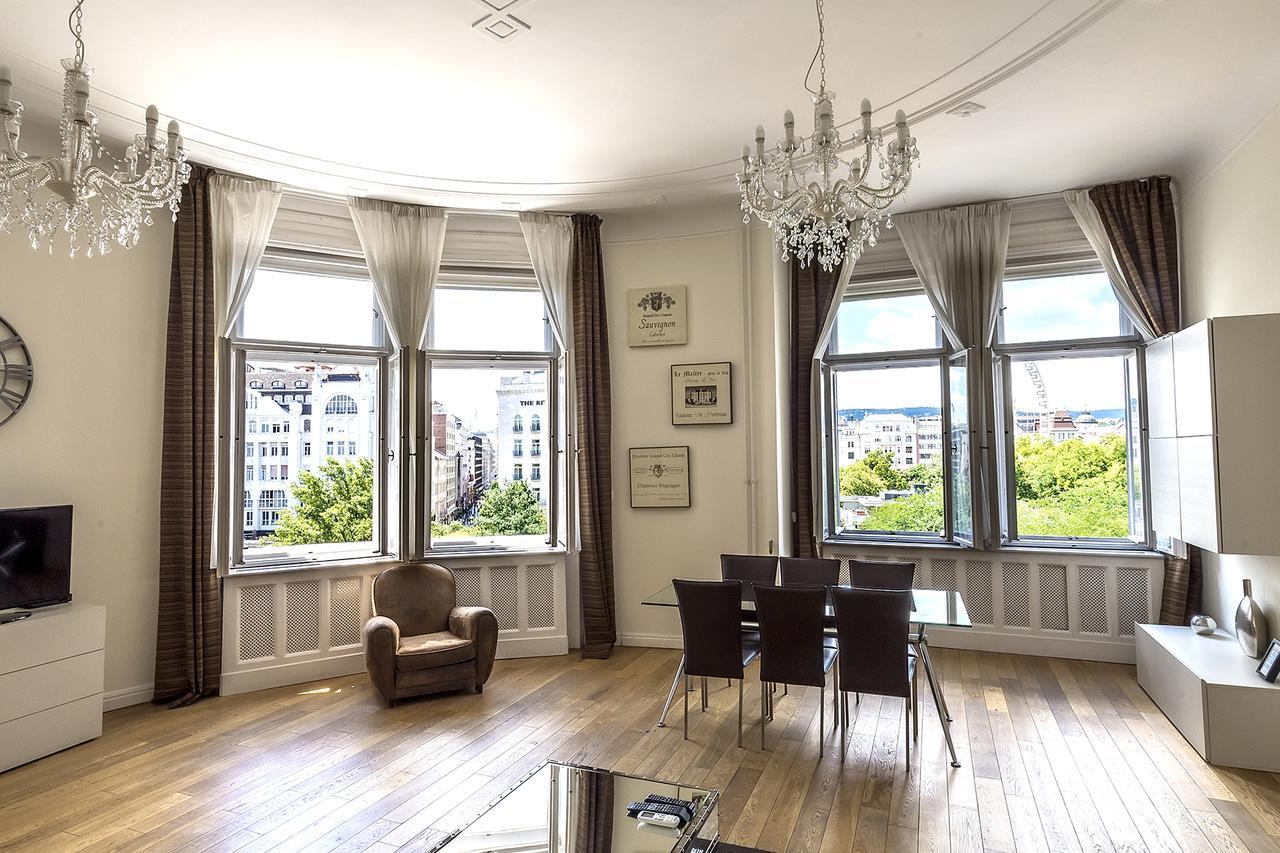 Luxury & Panorama Apartments Budapest Exteriör bild